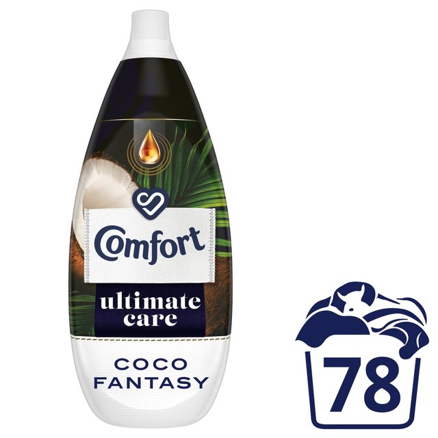 Comfort Ultimate Care Coco Fantasy Fabric Conditioner 78 Wash, 1178ml