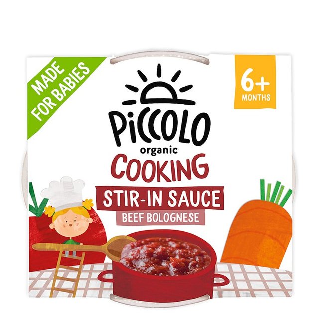 Piccolo Organic Beef Bolognese Sauce, 6 Mths+, 120g