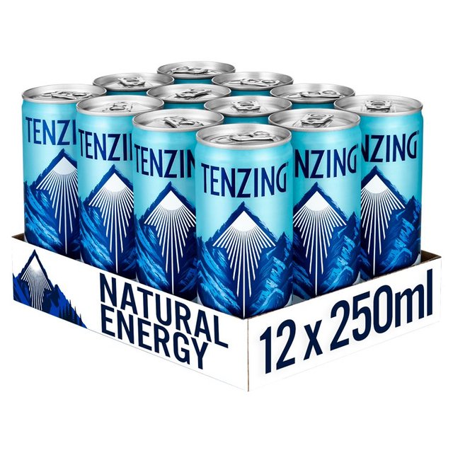 Tenzing Natural Energy Original Recipe Case, 12 x 250ml
