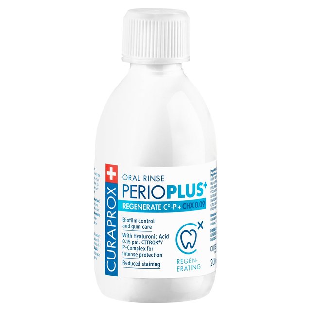 Curaprox PerioPlus Oral Rinse Regenerate, 200ml
