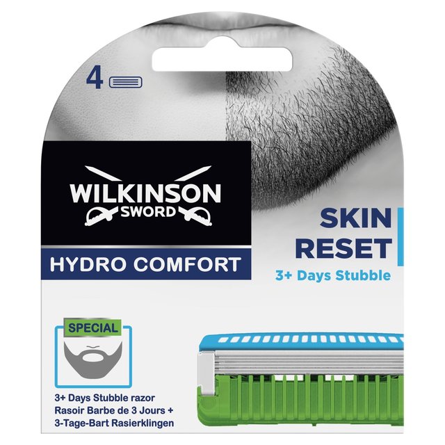 Wilkinson Sword Hydro Comfort Razor Blades, 4 Per Pack