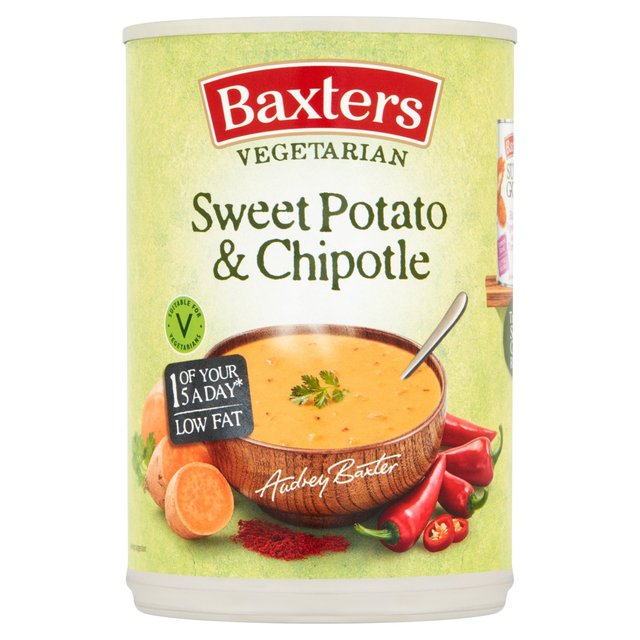 Baxters Vegetarian Sweet Potato & Chipotle Soup, 400g