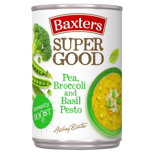 Baxters Super Good Pea, Broccoli & Basil Pesto Soup, 400g