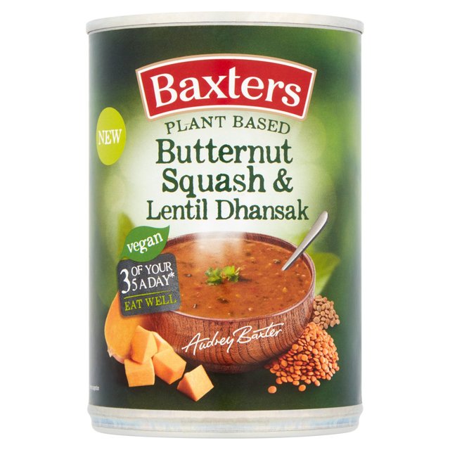 Baxters Plant Based Butternut Squash & Lentil Soup, 380g