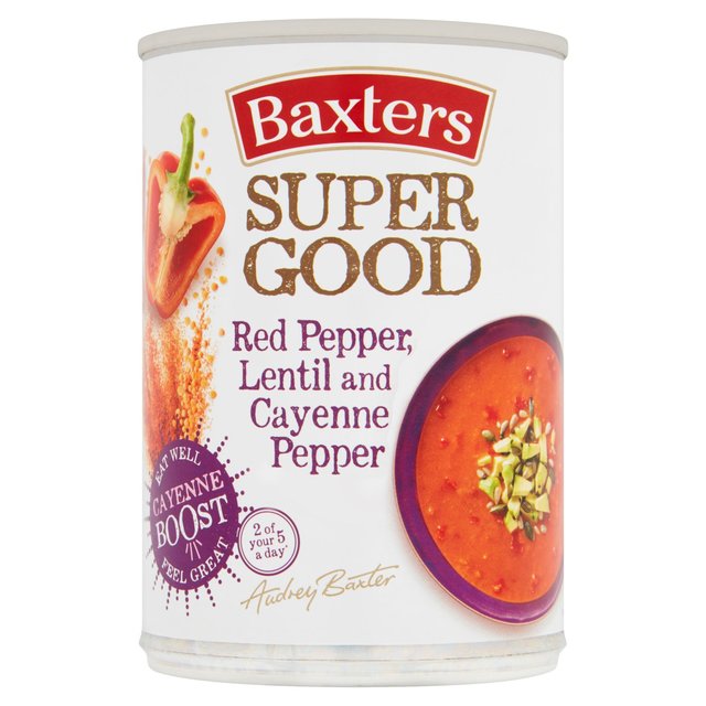 Baxters Super Good Red Pepper, Lentil & Cayenne Pepper Soup, 400g