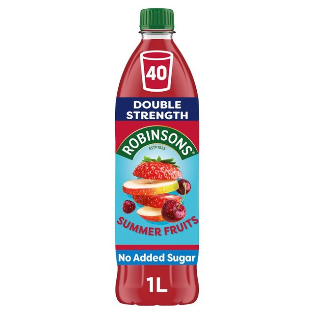Robinsons Double Strength Summer Fruits Squash, 1L