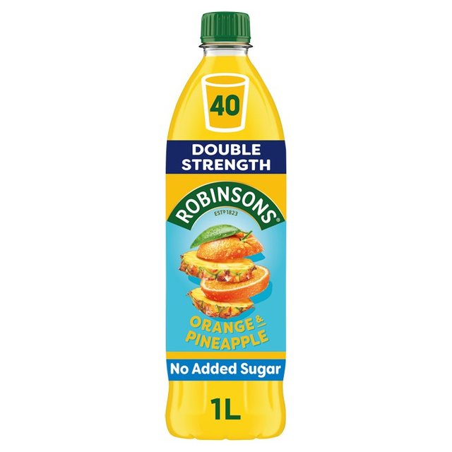 Robinsons Double Strength Orange & Pineapple Squash, 1L
