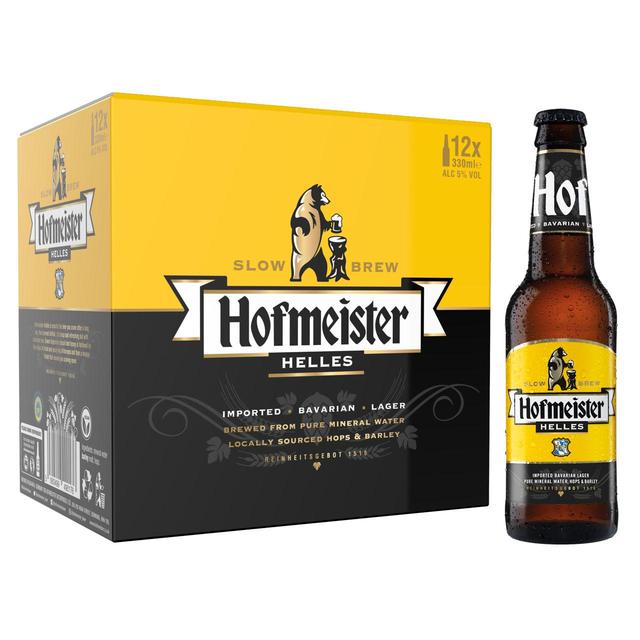 Hofmeister Helles 5.0%, 12 x 330ml