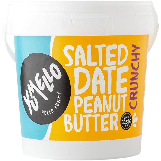 Yumello Crunchy Salted Date Peanut Butter, 1kg