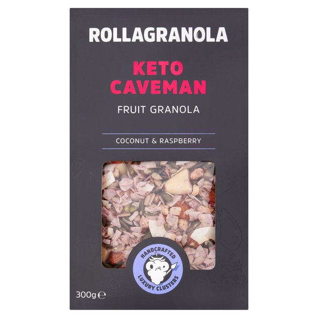 Rollagranola Keto Caveman Fruit Granola, 300g