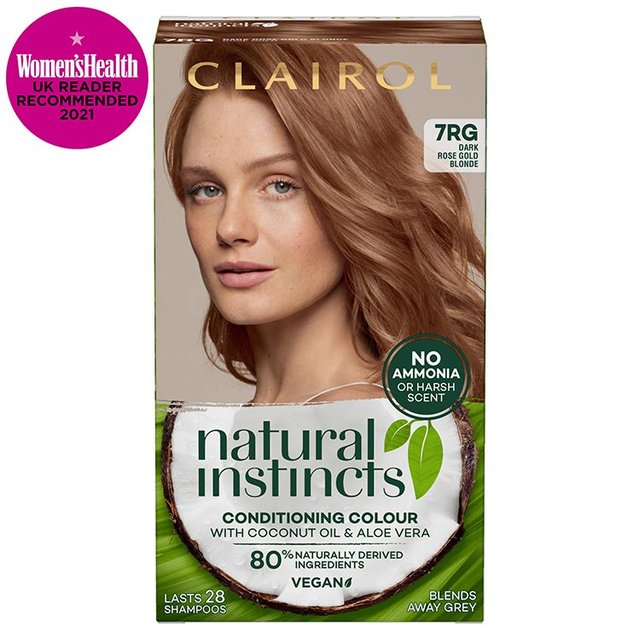 Clairol Natural Instincts Hair Dye Dark Rose Gold Blonde