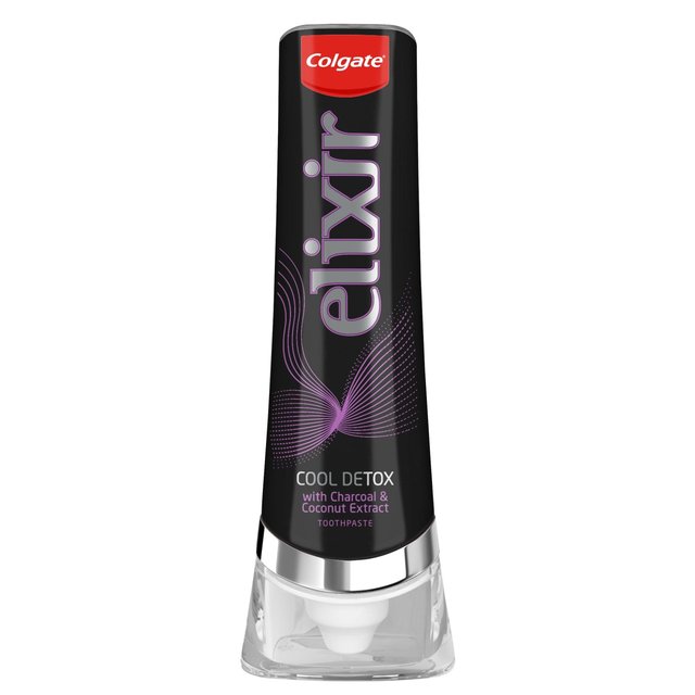 Colgate Elixir Cool Detox Charcoal Toothpaste, 80ml