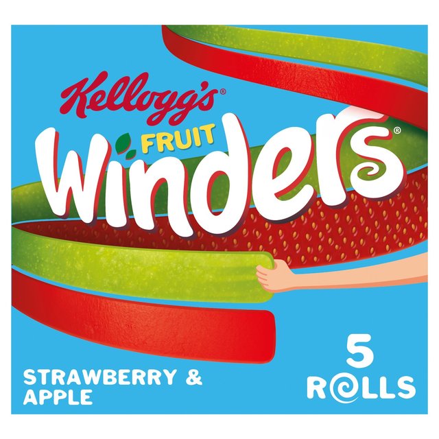 Kellogg’s Winders Strawberry & Apple, 5 x 17g
