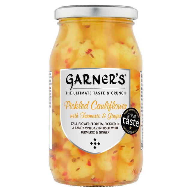 Garner’s Pickled Cauliflower With Ginger & Turmeric, 430g
