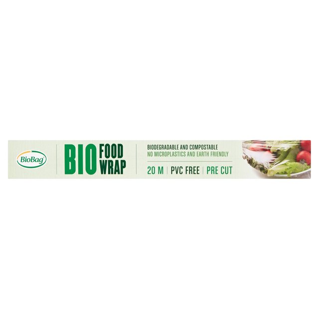 Biobag Compostable Pre Cut Cling Film, 20m