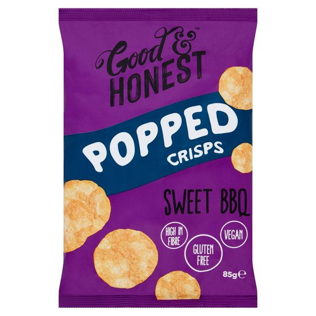 Good & Honest Popped Chips Sweet BBQ, 85g