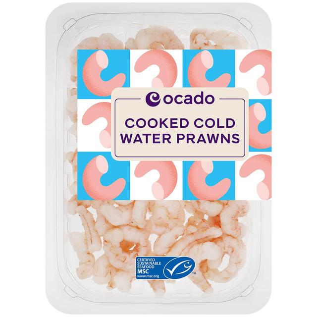 Ocado MSC Cooked Cold Water Prawns, 150g