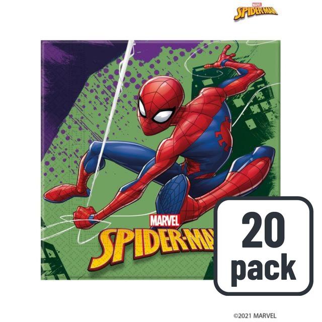 Spiderman Paper Napkins, 20 per Pack