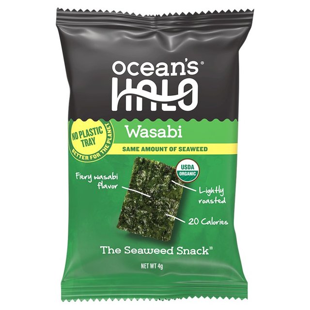 Ocean’s Halo Wasabi Seaweed, 4g