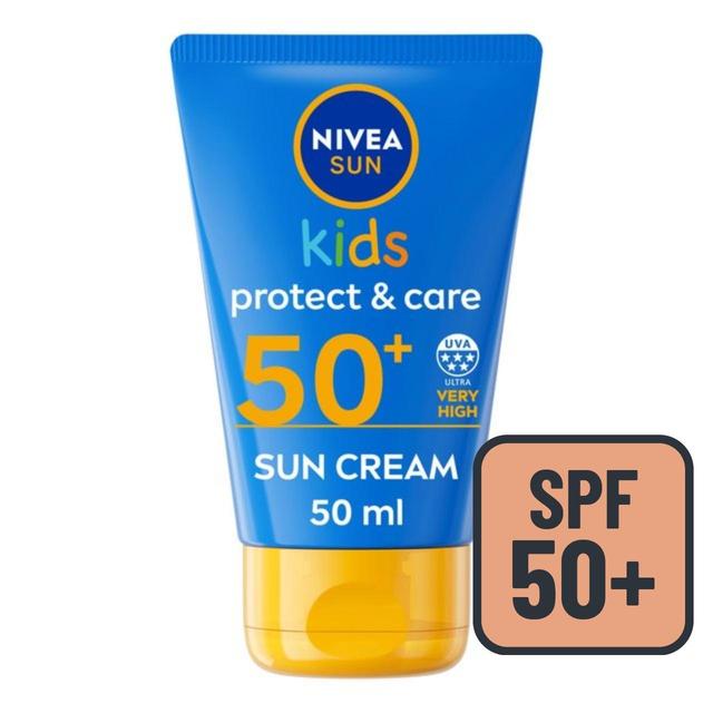 Nivea Sun Kids Protect & Care Spf 50+ Sun Cream Pocket Size, 50ml