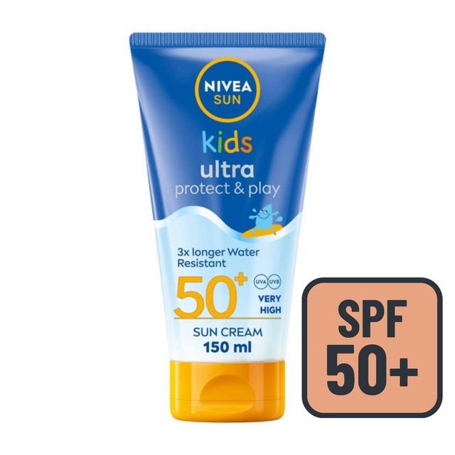 Nivea Sun Kids Protect & Play Ultra Spf 50+ Sun Cream, 150ml