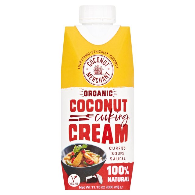 Coconut Merchant Organic Coconut Cream, 330ml