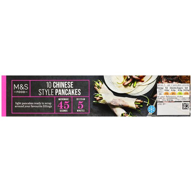 M & S 10 Chinese Style Pancakes, 110g