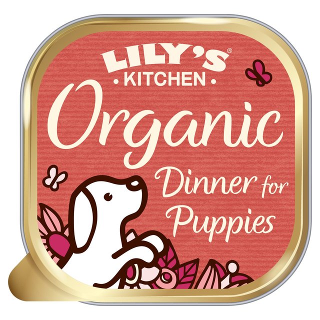 Lily’s Kitchen Proper Dog Food Organic Dinner for Puppies, 150g