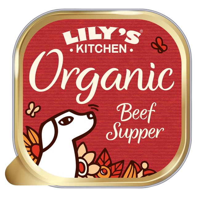 Lily’s Kitchen Organic Beef & Spelt Supper for Dogs, 150g