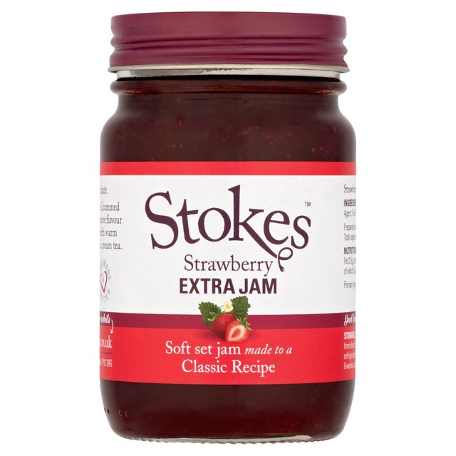 Stokes Strawberry Extra Jam, 340g