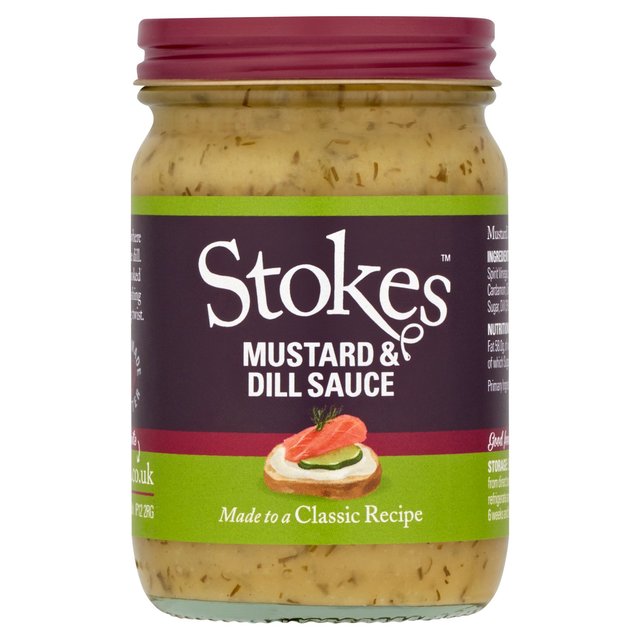 Stokes Mustard & Dill Sauce, 165g