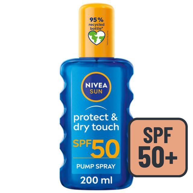 Nivea Sun Protect & Dry Touch Spf 50 Sunscreen Spray, 200ml