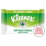 Kleenex Water Fresh Hand & Face Antibacterial Wipes