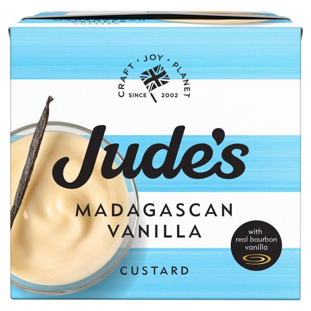 Jude’s Madagascan Vanilla Custard, 500g