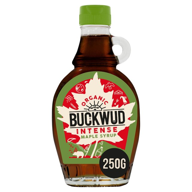 Buckwud Intense Dark Maple Syrup, 250g