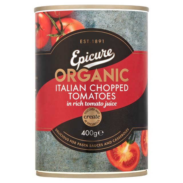 Epicure Organic Chopped Tomatoes, 400g