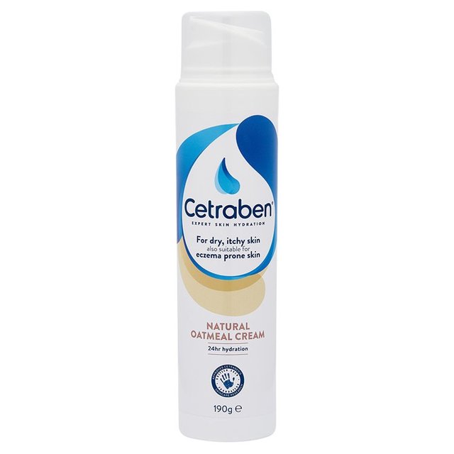Cetraben Natural Oatmeal Body Cream, 190g