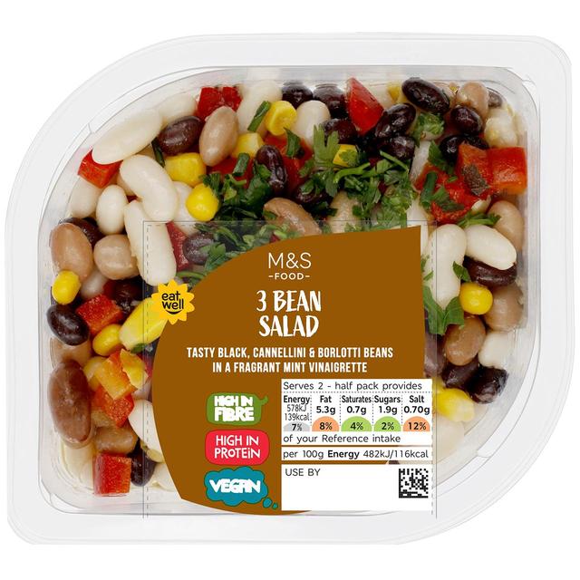 M & S Three Bean Salad, 240g