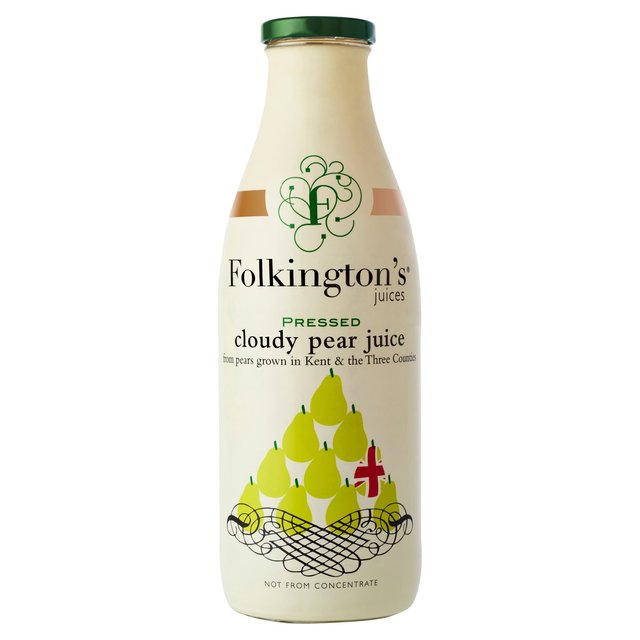 Folkington’s Cloudy Pear Juice, 1000ml