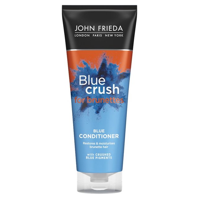 John Frieda Blue Crush Intensive Blue Conditioner for Brunettes, 250ml