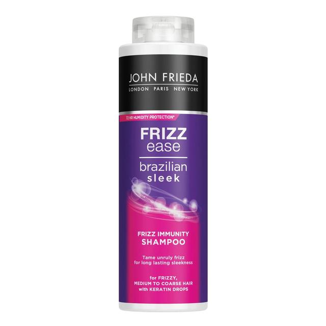 John Frieda Frizz Ease Brazilian Sleek Frizz Immunity Shampoo, 500ml