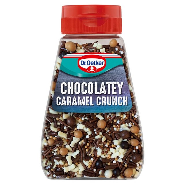 Dr. Oetker Chocolate Flavour Caramel Crunch Cake Sprinkles, 115g