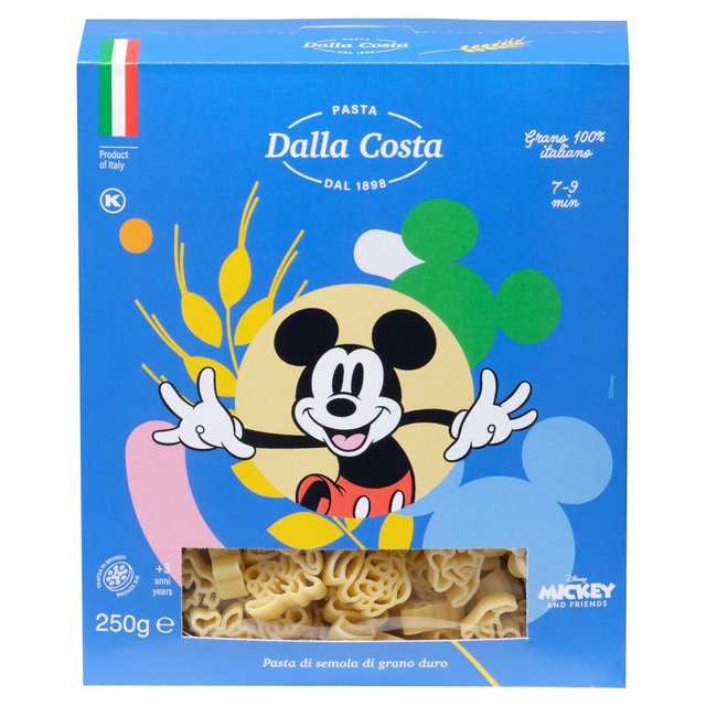 Dalla Costa Disney Mickey Mouse Pasta, 250g