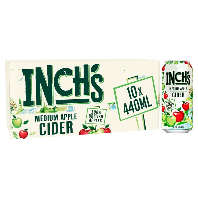 Inch’s Apple Cider Cans, 10 x 440ml
