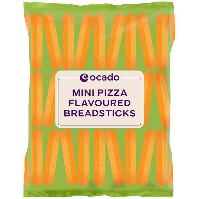 Ocado Mini Pizza Flavoured Breadsticks, 6 x 20g