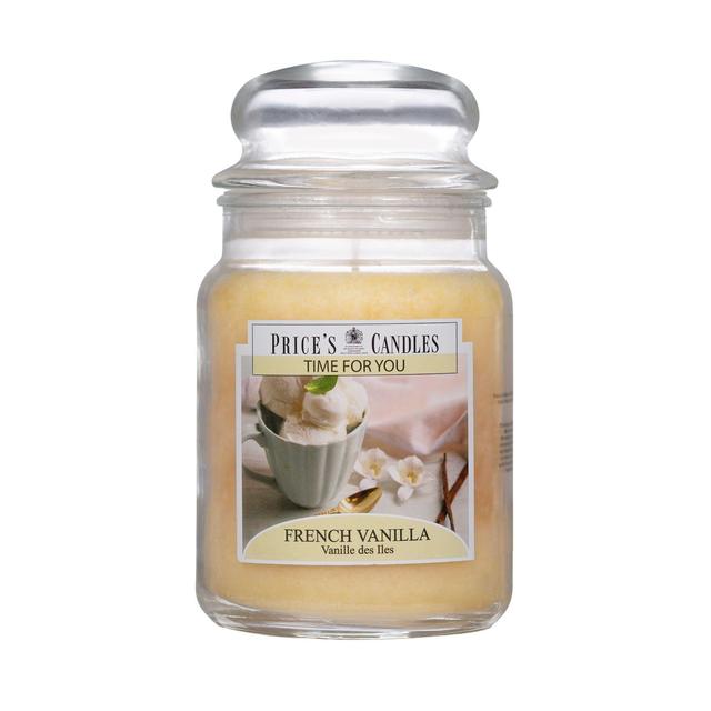 Price’s Time For You French Vanilla Large Jar Candle