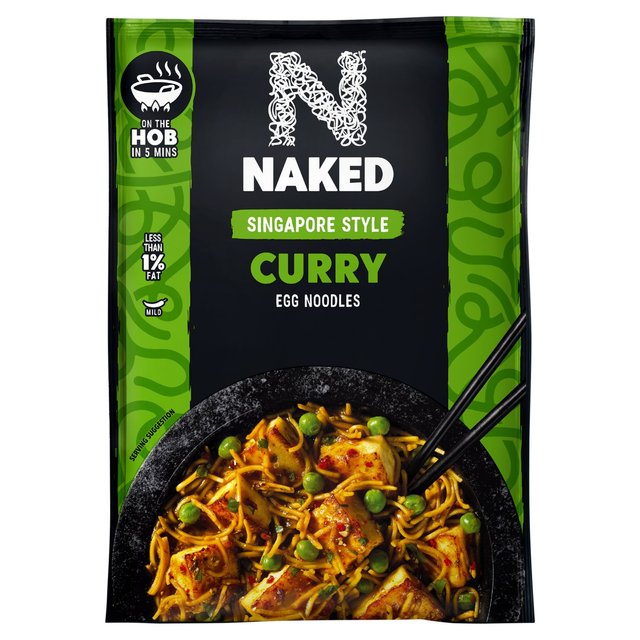 Naked Singapore Curry Stir fry Noodles, 100g