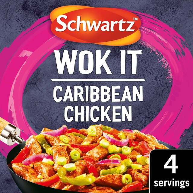 Schwartz Wok It Caribbean Chicken, 35g