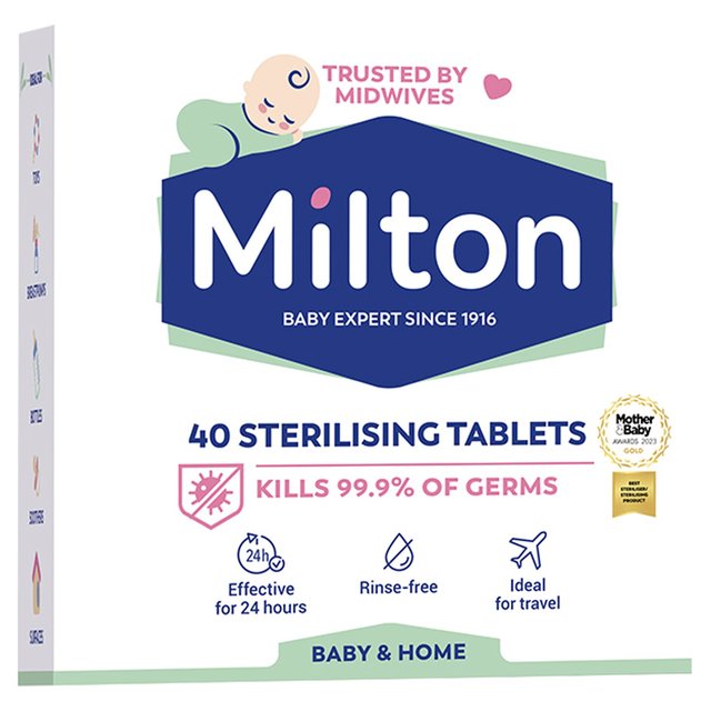 Milton Sterilising Tablets, 40 per Pack