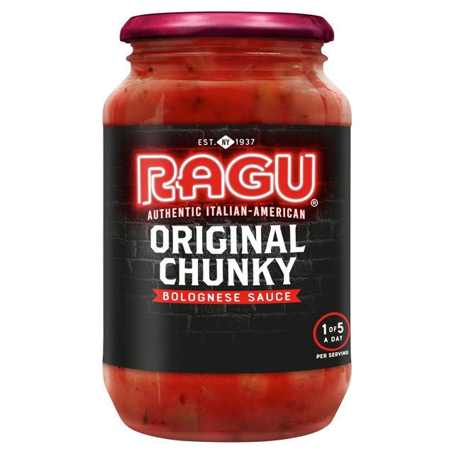 Ragu Original Chunky Bolognese Sauce, 500g